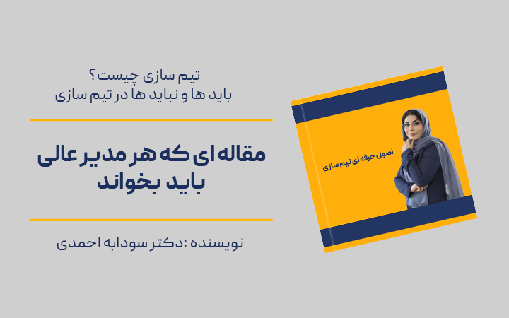 تیم سازی چیست ؟ | مفهوم تیم سازی در کسب و کار ها |مراحل و اصول تیم سازی حرفه ایی |
